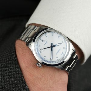 argent white