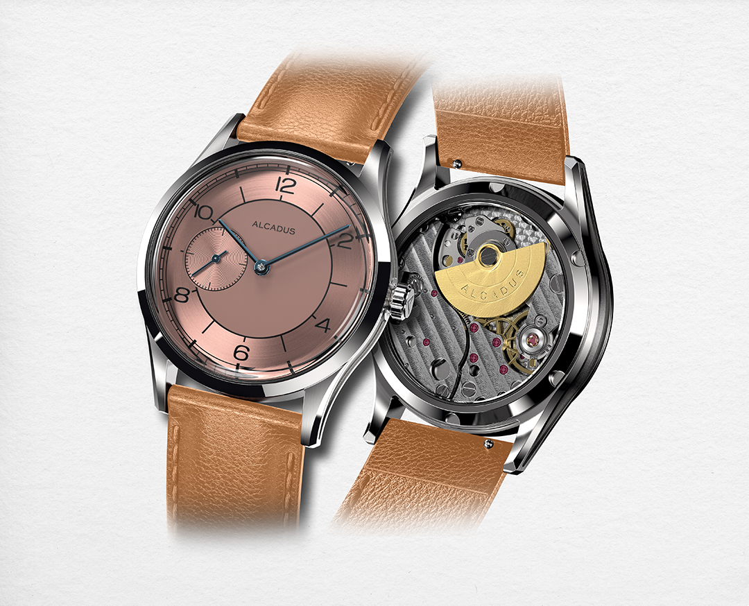 salmon dial tan strap 1080
